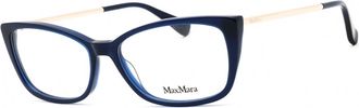 Max Mara MM5026 090 Shiny Blue 54mm