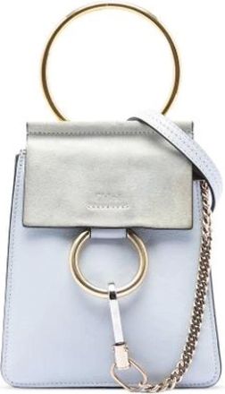 Chlo&eacute; Pre-owned Mini Bags, female, Blue, Size: ONE SIZE Pre-owned Faye Bracelet Bag