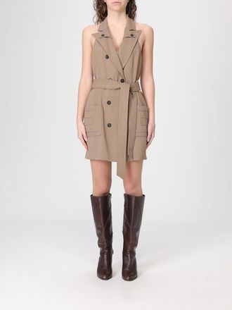 Elisabetta Franchi Dress ELISABETTA FRANCHI Woman color Beige