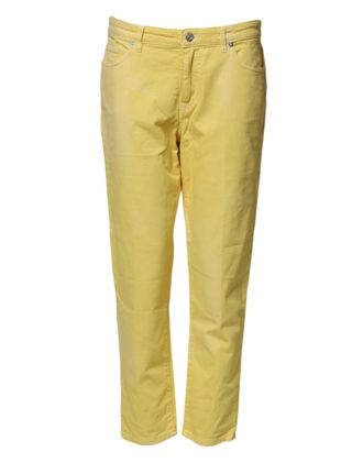 Nine In The Morning Tape Mid Waist blue Trouser Womens Jeans (Pre-Owned)