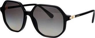 Swarovski Womens Sunglasses Black Acetate