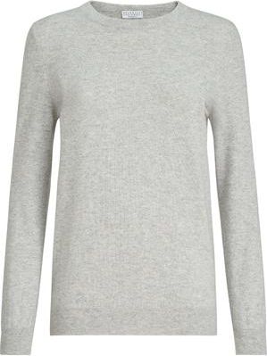 Brunello Cucinelli Cashmere sweater in Pebble at Nordstrom, Size Xx-Small Eu