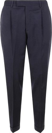 Pantaloni Torino Heren, Broeken, Blauw, Maat: 2XL Wol