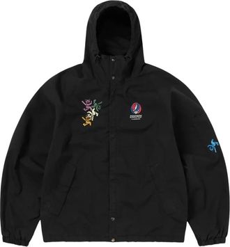 Thisisneverthat Jassen, Heren, Zwart, XL, Katoen, GD Ol Dancing Bears Jacket