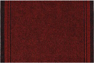 RugsX Rugsx - Felpudo M&aacute;laga Rojo 80 Cm Red 80x260 Cm
