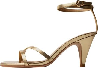 L37 Echo of Desire Sandalen met Hoge Hak - Dames - Sandalen met hakken - Geel - 37 EU - Schoenen