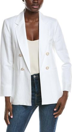 Anne Klein Linen-Blend Blazer
