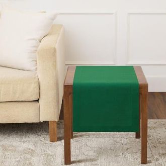Solino Home Linen Table Runner - Fete in Christmas Green at Nordstrom, Size Xx-Small/x-Small