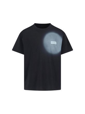 Maison Margiela Numeric Printed Cotton T-shirt with Crew Neckline