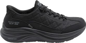 Skechers Blauwbes Sneaker - Heren - Hardloopschoenen - Zwart - 45 EU - Fitness