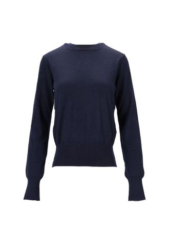 Ami Blue Wool Sweater