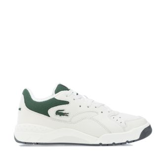 Lacoste Heren Aceline Leren Sneakers (Off White)