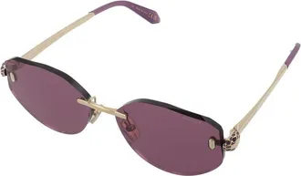 Bulgari BV40059U Cat-Eye Sunglasses - Purple
