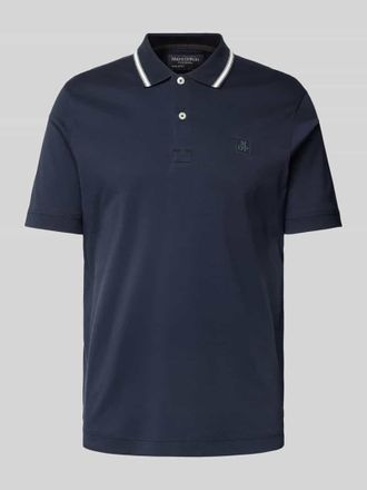 Marc O'Polo Regular Fit Poloshirt aus reiner Baumwolle in Marine, Gr&ouml;&szlig;e XXL