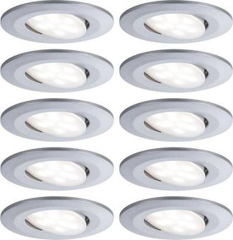 Paulmann Calla Foco Empotrable Interior Cromo Mate Regulable Led