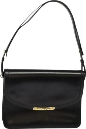 Dior Pre-owned Shoulder Bags, female, Black, Size: ONE SIZE Pre-owned Vintage Shoulder Bag
