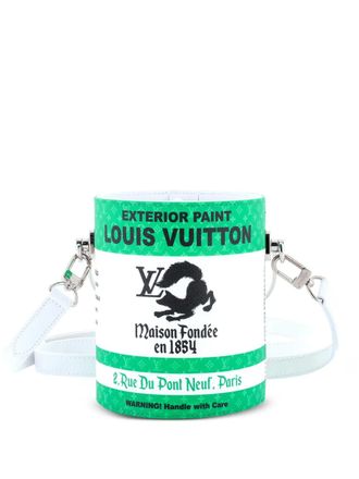 Louis Vuitton LV Paint Can Bag Monogram Canvas and Leather crossbody bag - Green