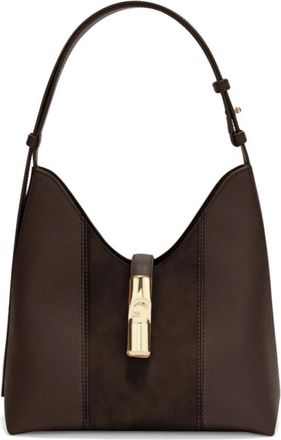 Furla Goccia Schoudertas - Dames - Schoudertassen - Bruin - ONE Size - Leer - Tassen