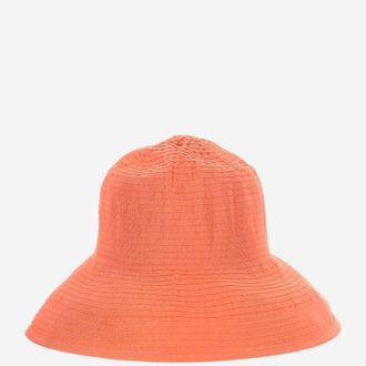 Grevi Womens Dale Hat Salmon Cotton