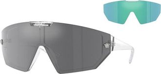 Versace VE4461 148/6V Crystal/Grey Mirror Black/Mirror Blue Violet