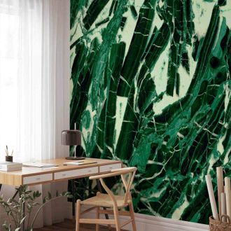 OEM Papel Pintado - M&aacute;rmol Esmeralda