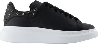 Alexander McQueen Oversized Sneaker - Heren - Sneakers - Zwart - 41 EU - Leer - Schoenen