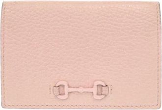 Gucci Pre-owned Vintage Wallet - Dames - Vintage Accessoires - Roze - ONE Size - Leer - Vintage