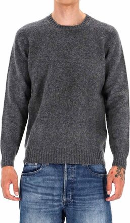 Drumohr Brushed Wool Crewneck Sweater