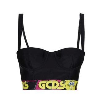 GCDS Gcds, Dames, Ondergoed, Zwart, Maat: M Polyamide