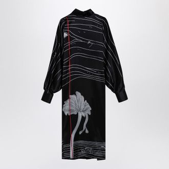 Ferragamo Satin Midi Dress