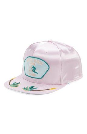 Goorin Brothers Dyrty Myrtle Adjustable Snapback Cap in Coral Pink at Nordstrom Rack