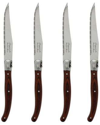 French Home Laguiole 4Pc Steak Knives Set