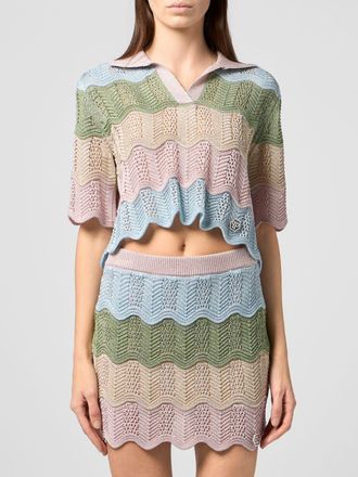 Philipp Plein Polo crochet