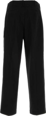 Fendi Mens Rich Cargo Pants Black Cotton Elastane