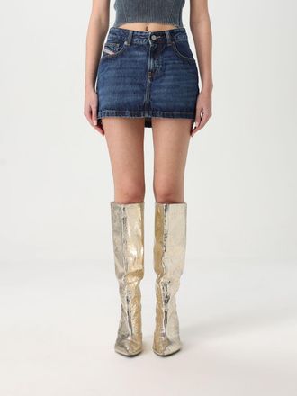 Diesel Skirt DIESEL Woman color Blue
