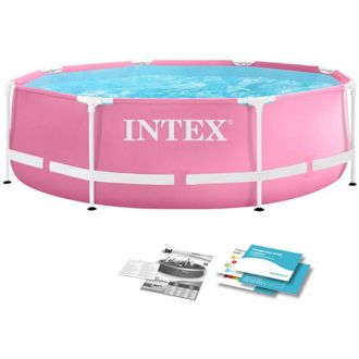Intex Piscina De Jard&iacute;n Con Estructura De 244 X 76 Cm Intex 28290