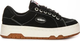 Kickers Sneakers, female, Black, 5 UK, Black Lace Up Platform Trainers Women