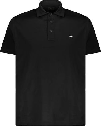 Paul & Shark Aqua Touch Katoenen Polo - Heren - Polos - Zwart - 3XL - Katoen - Tops