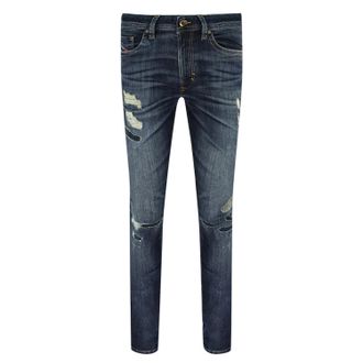 Diesel Heren Thavar Jeans (Donkerblauw)