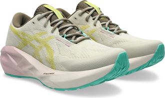 Asics Laufschuh ASICS NOVABLAST 5 TR, Gr. 37,5, light dust, cacti, Synthetik, Schuhe Laufschuh, robuste Aussensohle, leicht profiliertes Laufsohlenprofil, S