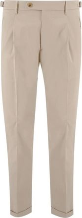 Berwich Hombre, Pantalones, Beige, Talla: L