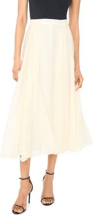 Vince Camuto Godet Midi Skirt in New Ivory at Nordstrom, Size Xx-Large