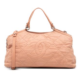 Chanel Gequilted Leren Handtas