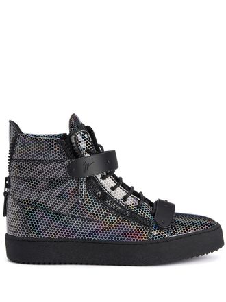 Giuseppe Zanotti Sneakers Coby con doppio strappo - Nero