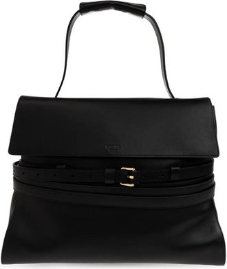 Moschino Tie Me Bag - Dames - Schoudertassen - Zwart - ONE Size - Leer - Tassen