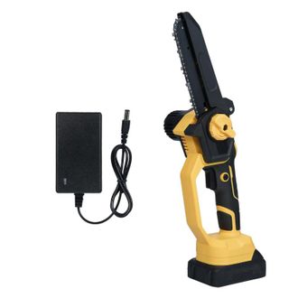 OEM Motosega Mini A Batteria Da 6 Pollici, Elettrica, Con Batteria Da 2,0 Ah 20 V, Protezione Antispruzzo E Blocco Di Sicurezza Per La Potatura Degli Albe