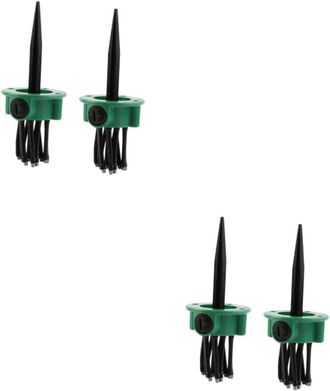 OEM Juego De 4 Piezas De Pl&aacute;stico Verde Para Riego De Jard&iacute;n, Con Aspersor Y Manguera