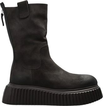 AGL Botines Milagros con Plataforma - Shoes - Mujer - Marr&oacute;n - 38 1/2 EU