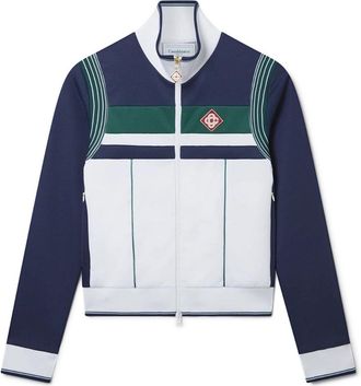 Casablanca Mens Midnight Sail Navy Blue Jackets - Size X-Small