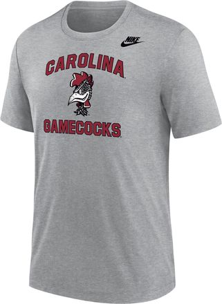 Nike South Carolina Gamecocks Nike Mens Football Tri-Blend T-Shirt in Grey | M21372P396SCAR-DGH